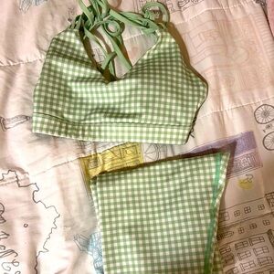 XS gym gingham set!